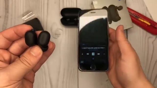 Беспроводные наушники Haylou GT1 Plus Управление и синхронизация смотреть онлайн