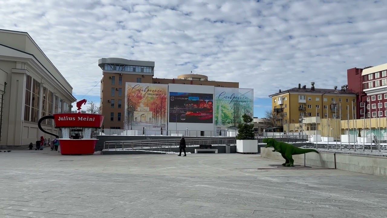Реклама на медиафасадах, г. Ставрополь, ул. Маршала Жукова, пл. Ангела смотреть онлайн