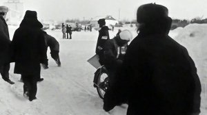 1977 год. Тюмень. Мотогонки на стадионе