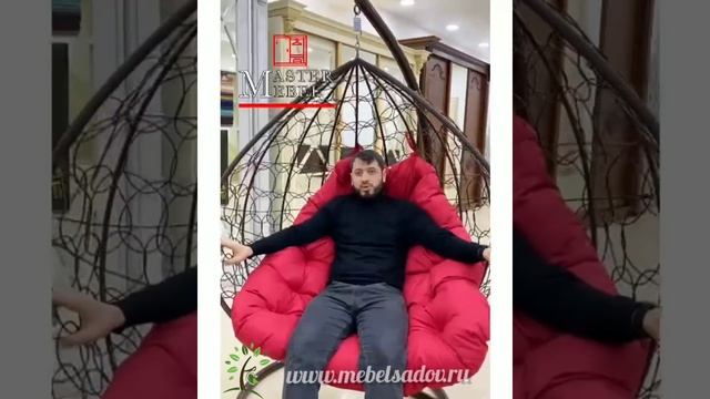 Подвесное кресло кокон "Для двоих" ? отзывы от довольных покупателей ?? смотреть онлайн