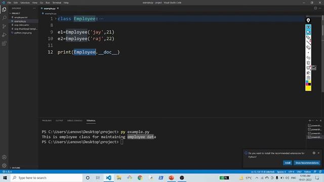 Object Oriented Programming Python -08| Built in Class Attributes смотреть онлайн