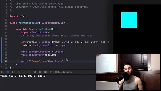 BOUNDS VS FRAME IN SWIFT смотреть онлайн
