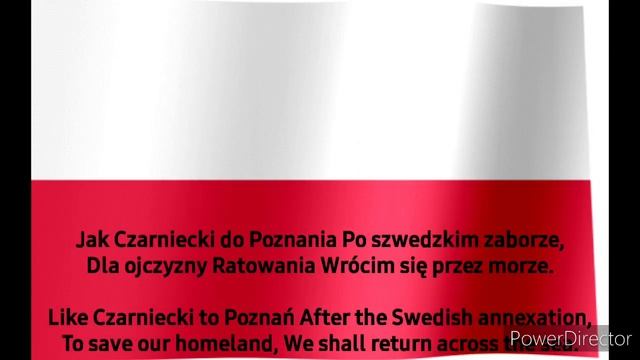 National Anthem of Poland Mazurek Dąbrowskiego (PL/EN) смотреть онлайн