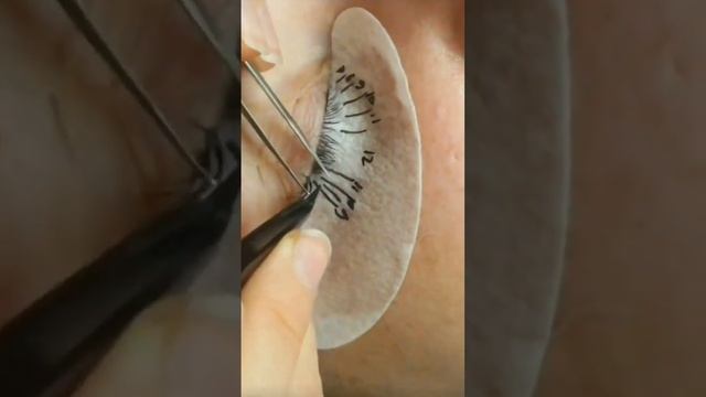 Процесс наращивания ресниц. Подпишись у меня много интересного для лашмейкеров ✅️ смотреть онлайн