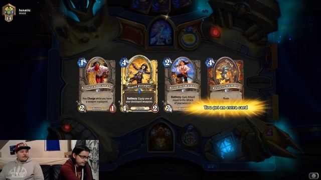 DOES BUDGET PIRATE WARRIOR WORK? Hearthstone Descent of Dragons Pirate Warrior (2019) смотреть онлайн