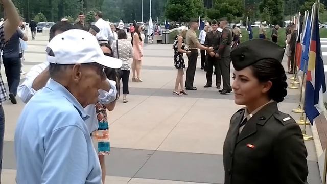 Grandfather to Granddaughter First Salute смотреть онлайн
