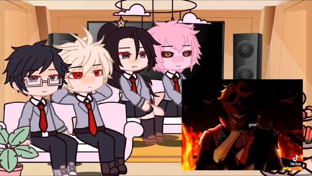 Class -1A React To Tartaglia/Childe(Ajax)|| Mha/Bnha || Manga Spoilers ||Gacha Club