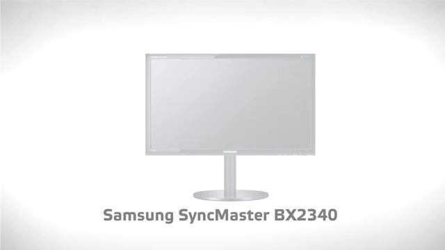 Обзор Samsung SyncMaster BX2340 смотреть онлайн