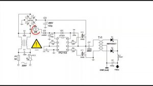 Импульсный блок питания на ir2153
