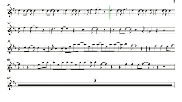 Time After Time - Cindy Lauper (Tenor Saxophone Sheet Music) Eb смотреть онлайн