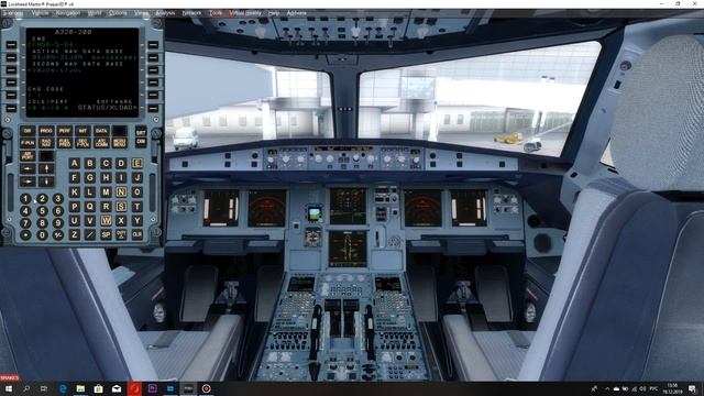 Подготовка кабины самолета Airbus A320 (Preliminary Cockpit Preparation Airbus A320) смотреть онлайн