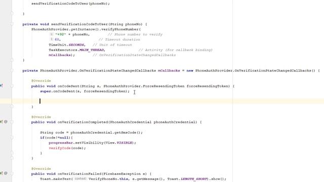 Firebase Phone Authentication Android - Firebase OTP Verification Android - Firebase Authentication смотреть онлайн