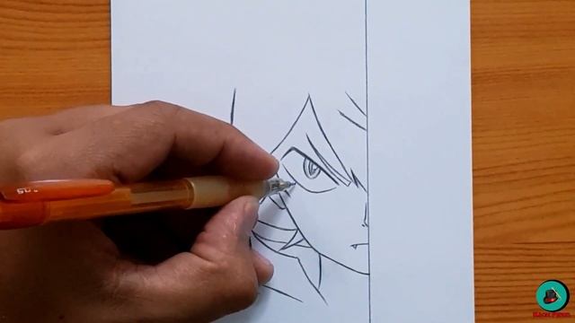 How To Draw Asta | Black Clover | Asta Transformation | Asta Step By Step Easy