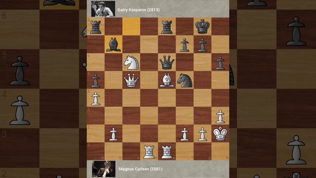 GM Magnus Carlsen || GM Garry Kasparov Reykjavik (Iceland 2004) interesting chess match. смотреть онлайн