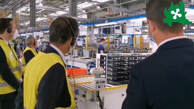Attilio Fontana: Visita allo stabilimento Wirphool di Varese смотреть онлайн