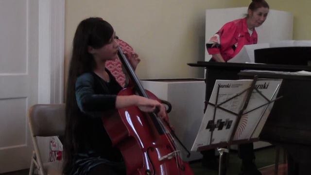 Hope Hessler plays Bréval's Sonata in C on the cello смотреть онлайн