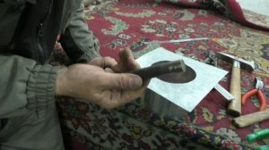 Врезка трубы из тонколистовой стали в плоскость. Способ №2