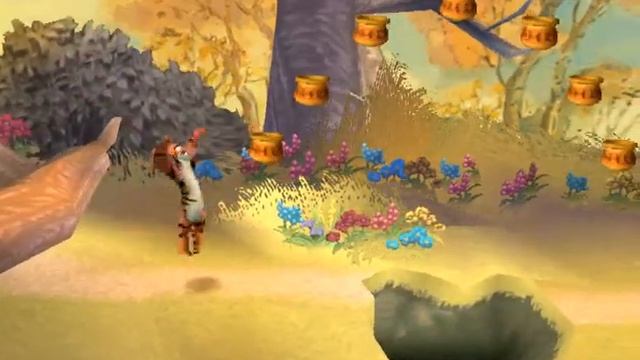 Disney Presents Tigger's Honey Hunt Playstation 1 смотреть онлайн