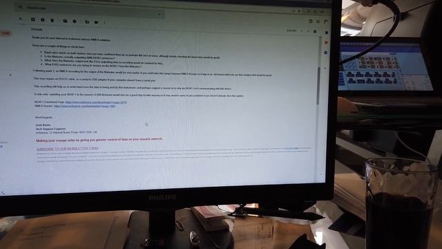 Matsutec HP 528A, Actisense NGW-1 iso AIS to Raymarine, trouble shooting part 1