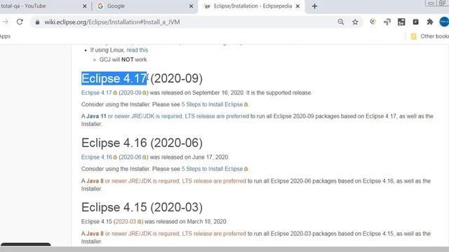 Eclipse Download| Pre-requisites | Identify the version of Eclipse installed | JAVA|JRE смотреть онлайн