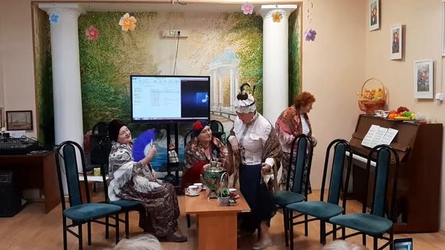 Сценка по картине Кустодиева" Манька- дочь купеческая." смотреть онлайн