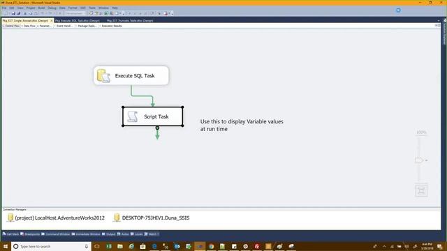 Execute SQL Task Single Rowset смотреть онлайн