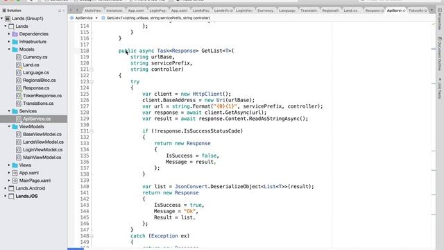 Xamarin 2018-I / Complete Course / Part 011 (Load Countries - API Service) смотреть онлайн
