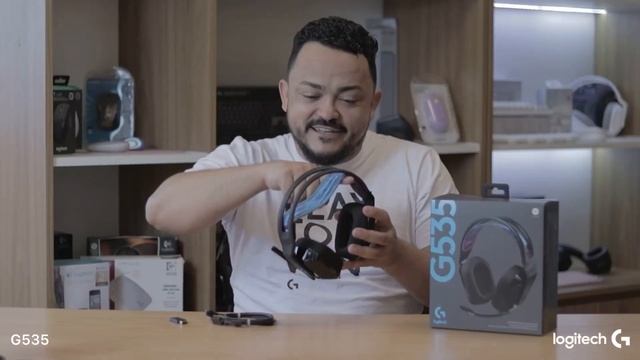 HEADSET GAMER LOGITECH G535 смотреть онлайн