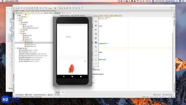 Google Codelab - Live Coding - Android Material Component Codelab смотреть онлайн
