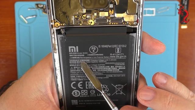 REDMI NOTE 9S //РАЗБОР смартфона ОБЗОР изнутри +Микроскоп смотреть онлайн