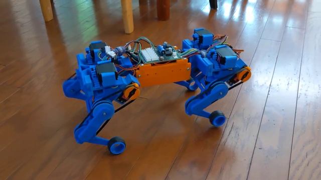 Four-legged robot. Robodog смотреть онлайн