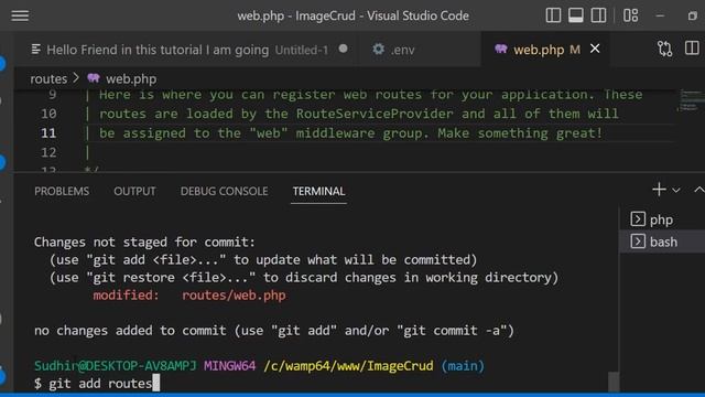 Git commit | github tutorial | git commit and push | Git commit vscode смотреть онлайн
