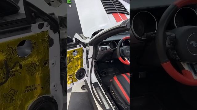 На установке у нас а/м Ford Mustang #bass93 #автозвук #androidaudio #caraudio #краснодар #урал смотреть онлайн