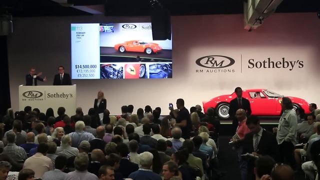 ON THE BLOCK AT MONTEREY: 1964 Ferrari 250 LM smashes auction record смотреть онлайн