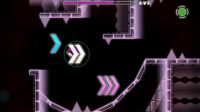 [GD](HD Reclear) Gold Temple(Medium Demon) 100%(By Serponge) | Geometry Dash смотреть онлайн