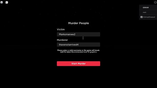 Murder People: A new Hazem game. (Roblox) смотреть онлайн