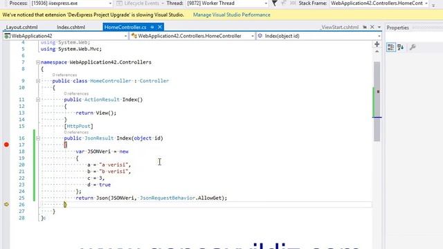 C#'ta WebClient Nesnesi İle Kodsal POST İşlemi - Örnek Çalışma Videosu 2 смотреть онлайн