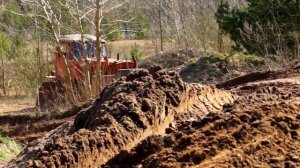 Бульдозер ДТ 75.