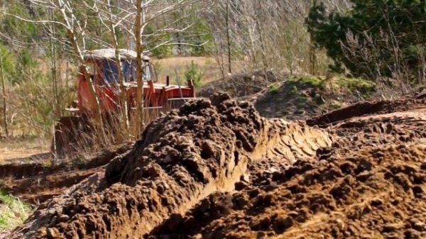 Бульдозер ДТ 75.