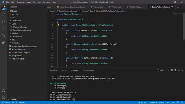 Redis as a Primary DB using a .NET 6 API смотреть онлайн