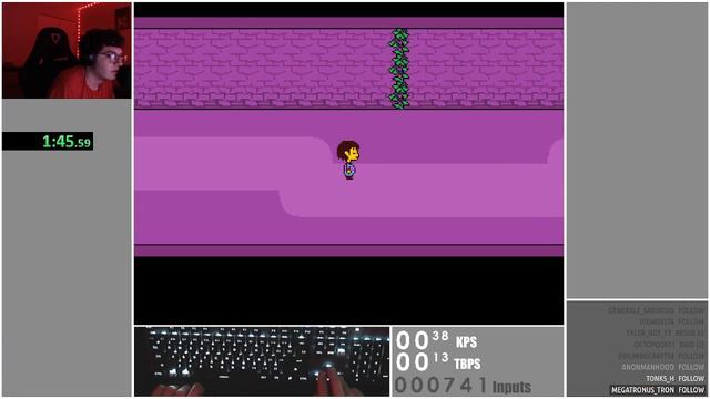 Undertale Faded Ribbon Speedrun in 3:46 смотреть онлайн
