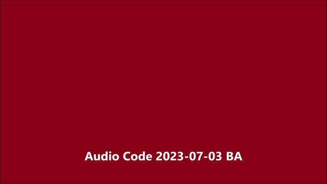 Audio Code 2023 07 03 BA смотреть онлайн