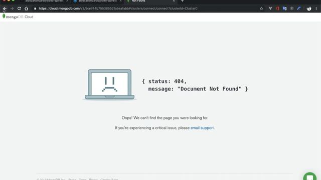 Backend con Node, Mongoose, express y Mongo Atlas parte 2 смотреть онлайн