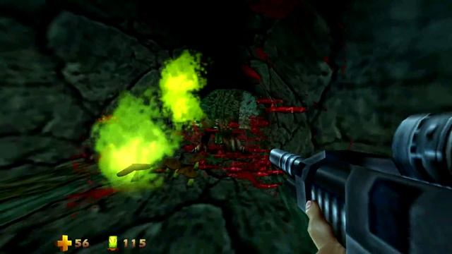 Turok 2 Seeds of Evil Remastered Lvl 4 - Lair of The Blind Ones - 100% Complete All Secrets смотреть онлайн