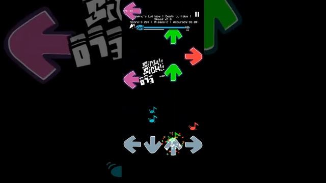 Death Lullaby в Фнф #fridaynightfunkin #fnfmods #фнф #horror #gold