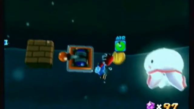 Super Mario Galaxy Game Playthrough Part 61 (Deep Dark Galaxy Star #1-The Underground Ghost Ship) смотреть онлайн