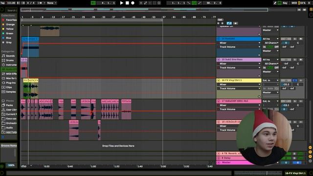НОВОГОДНИЙ бит из AMONG US и Крутой Тачки + разбор / type beat смотреть онлайн