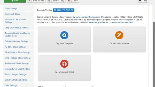 Restaurant Store Joomla Template смотреть онлайн