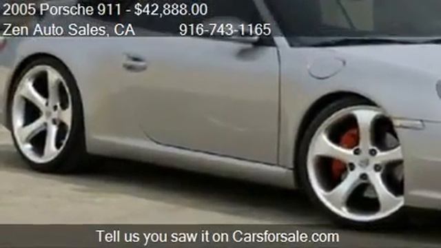 2005 Porsche 911 997 Carrera S Cabriolet - for sale in Sacra смотреть онлайн