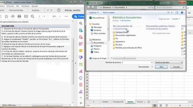 Proyecto Integrador 4 - Excel Core 2016 смотреть онлайн